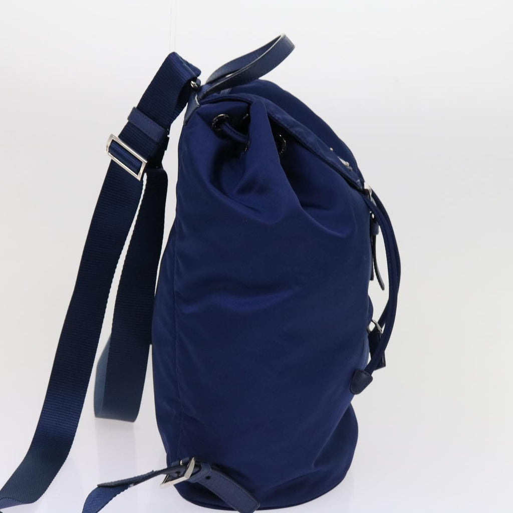 PRADA Backpack Nylon Blue  62616
