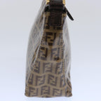 FENDI Zucchino Canvas Pouch Beige Brown62655