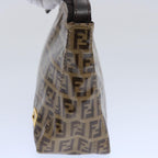 FENDI Zucchino Canvas Pouch Beige Brown62655