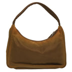 PRADA Hand Bag Nylon Brown  62663