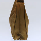 PRADA Hand Bag Nylon Brown  62663