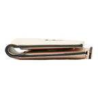 FENDI FENDI 8M0447 Double Folded Wallet Leather Pink  Fendi