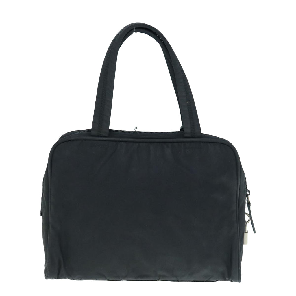 PRADA Hand Bag Nylon Black  62672