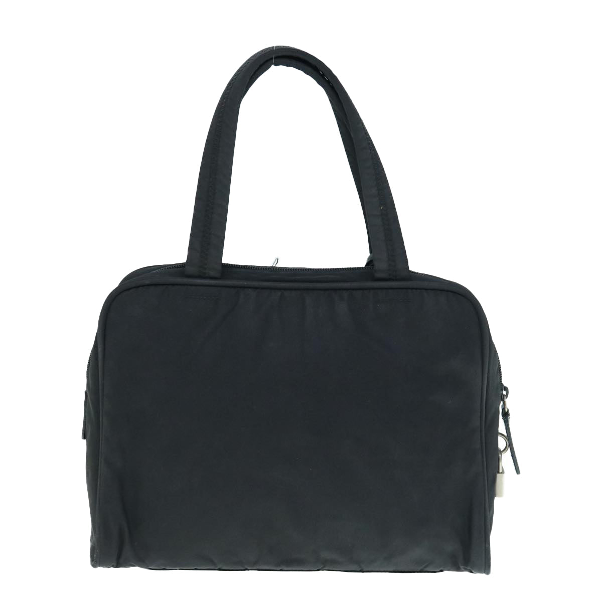 PRADA Hand Bag Nylon Black  62672