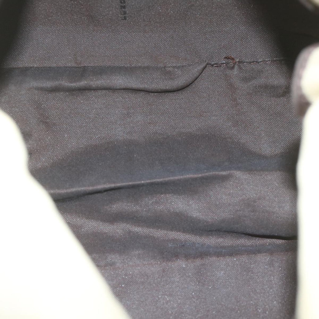 FENDI Zucca Canvas Mamma Baguette Shoulder Bag Beige62678