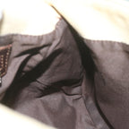 FENDI Zucca Canvas Mamma Baguette Shoulder Bag Beige62678