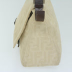 FENDI Zucca Canvas Mamma Baguette Shoulder Bag Beige62678