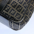 FENDI Zucchino Canvas Hand Bag Navy62679