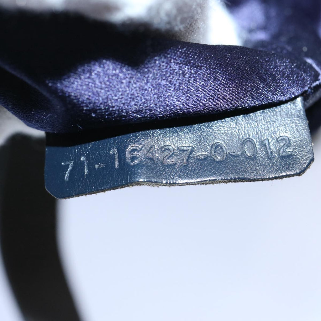 FENDI Zucchino Canvas Hand Bag Navy62679