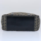 FENDI Zucchino Canvas Hand Bag Navy62679