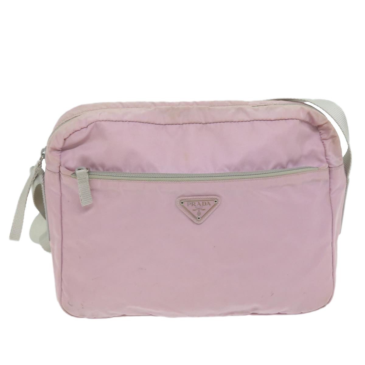 PRADA Shoulder Bag Nylon Pink  62742