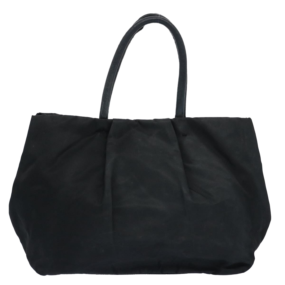 PRADA Hand Bag Nylon Black  62744
