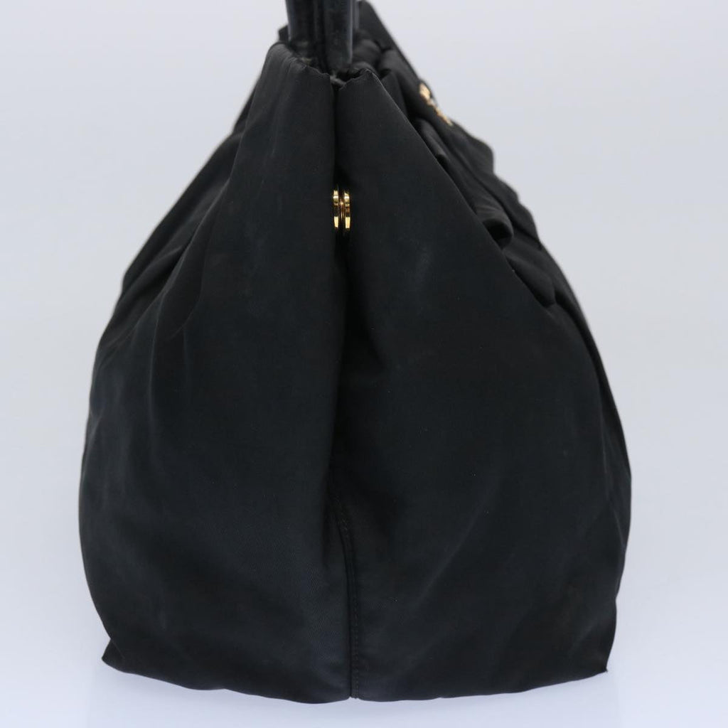 PRADA Hand Bag Nylon Black  62744