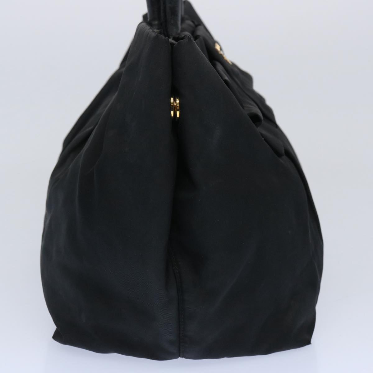 PRADA Hand Bag Nylon Black  62744