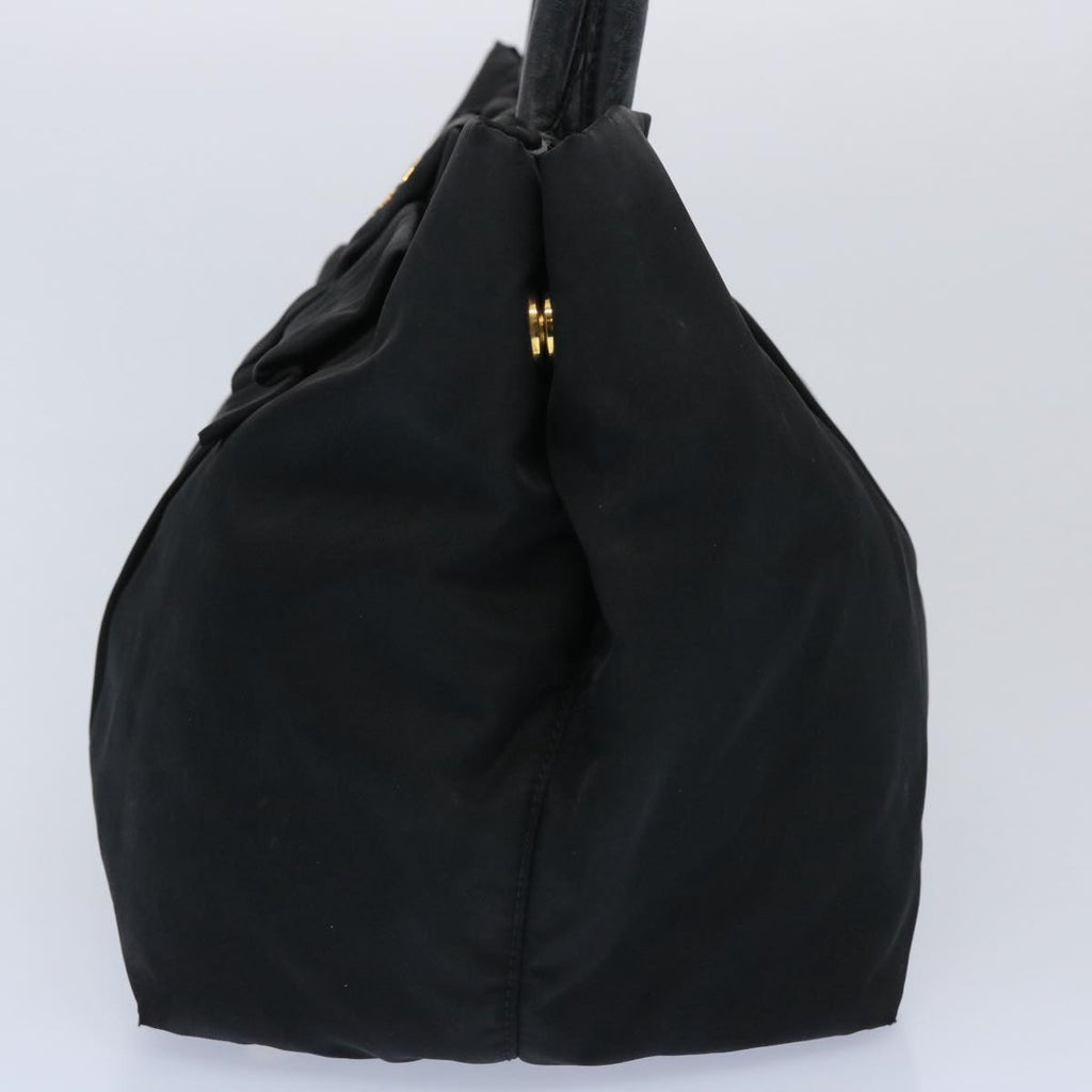 PRADA Hand Bag Nylon Black  62744