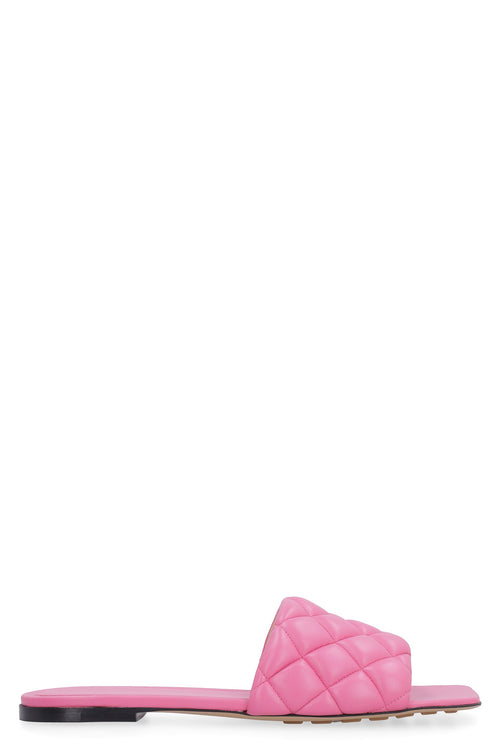 BOTTEGA VENETA Quilted Flat Padded Sandals