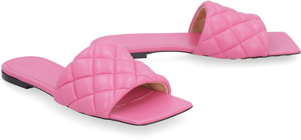 BOTTEGA VENETA Quilted Flat Padded Sandals