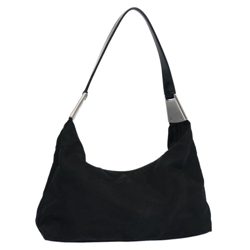 PRADA Shoulder Bag Nylon Black  62772