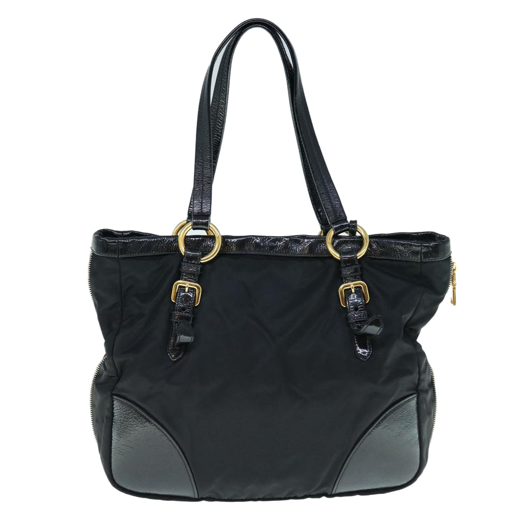 PRADA Shoulder Bag Nylon Black  62815