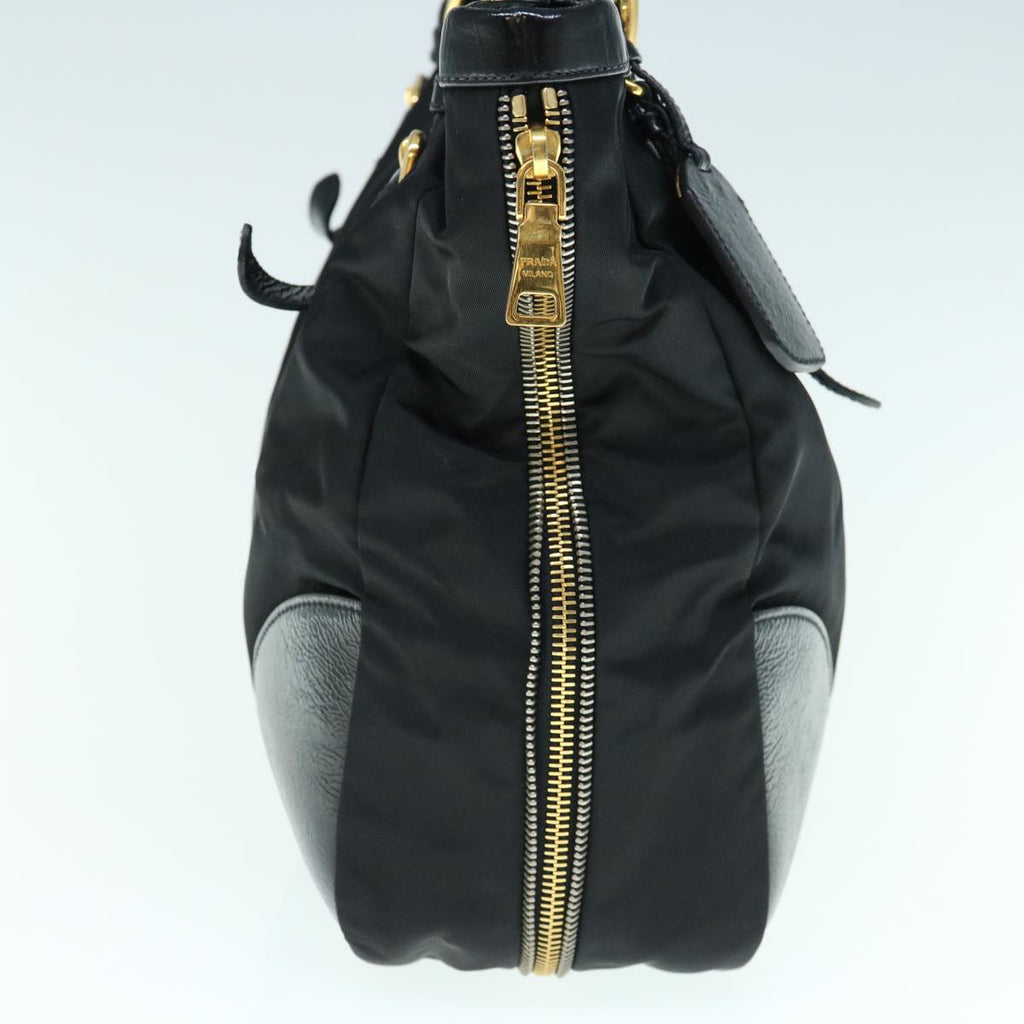 PRADA Shoulder Bag Nylon Black  62815