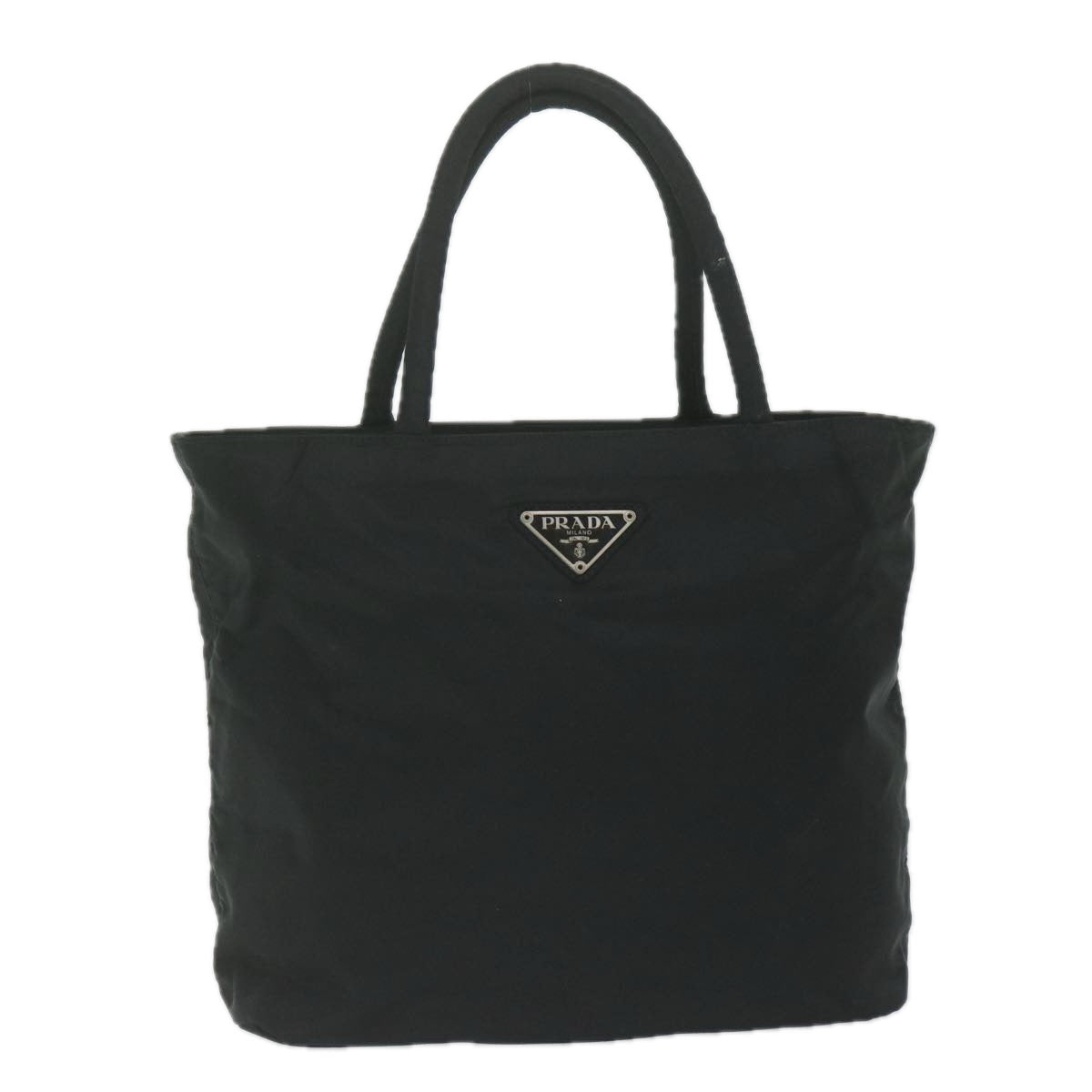 PRADA Hand Bag Nylon Black  62846
