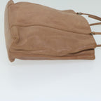 PRADA Hand Bag Leather Pink  62856