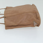 PRADA Hand Bag Leather Pink  62856