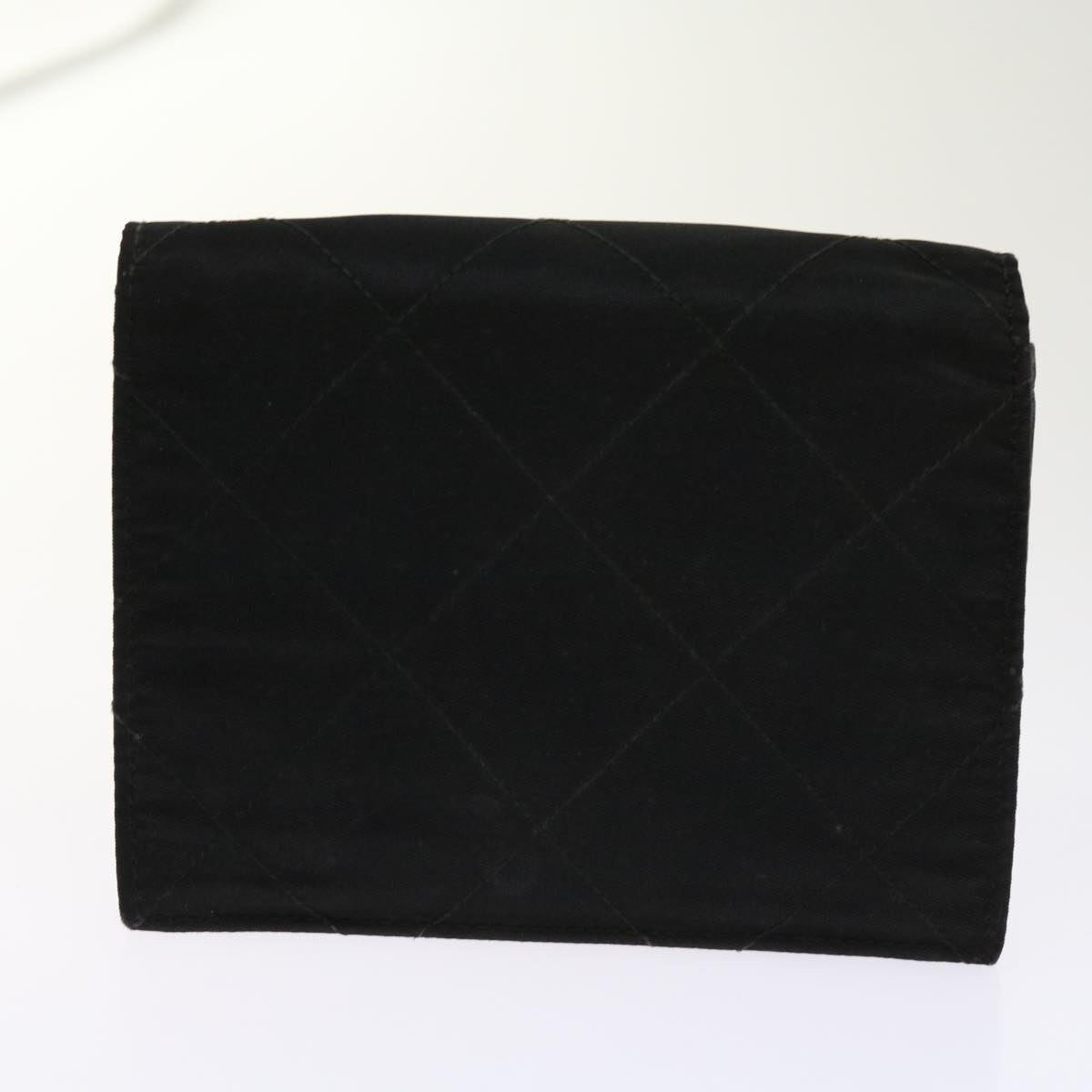 PRADA Wallet Nylon Leather 7Set Black Red  62869