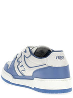 Fendi Match Low Top Sneakers Light Blue