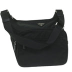PRADA Shoulder Bag Nylon Black  62908