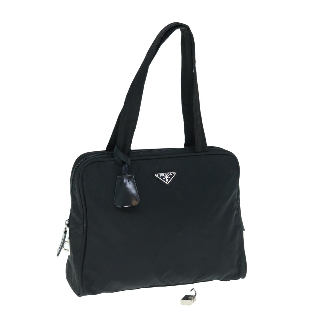 PRADA Shoulder Bag Nylon Black  62909