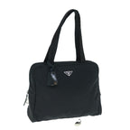 PRADA Shoulder Bag Nylon Black  62909
