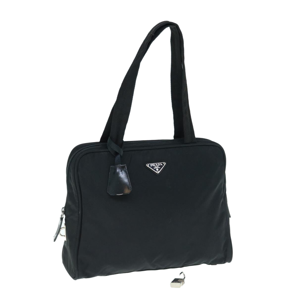 PRADA Shoulder Bag Nylon Black  62909