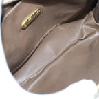 FENDI Zucchino Canvas Clutch Bag Beige62934