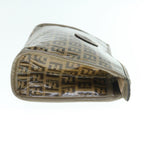 FENDI Zucchino Canvas Clutch Bag Beige62934