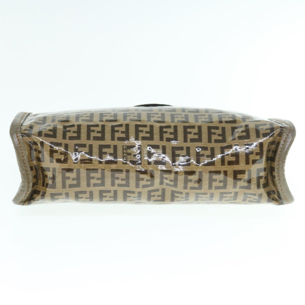FENDI Zucchino Canvas Clutch Bag Beige62934