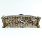 FENDI Zucchino Canvas Clutch Bag Beige62934