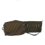 FENDI Zucca Canvas Shoulder Bag 2Set Brown62974