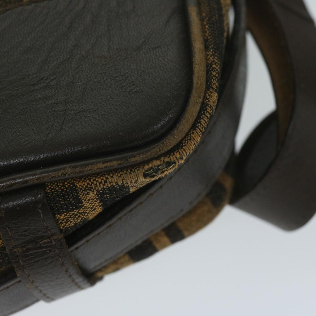 FENDI Zucca Canvas Shoulder Bag 2Set Brown62974