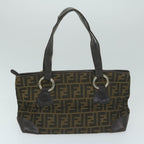 FENDI Zucca Canvas Shoulder Bag 2Set Brown62974