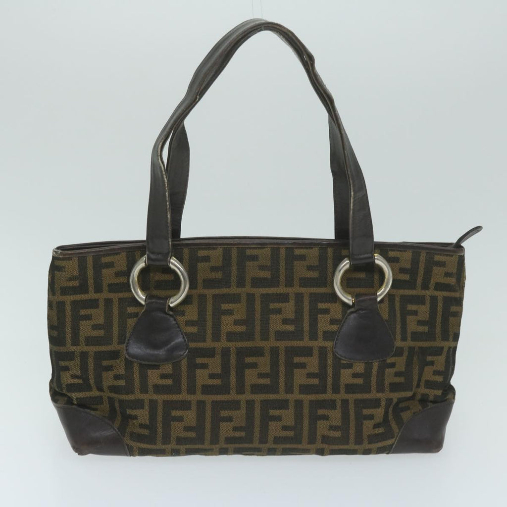 FENDI Zucca Canvas Shoulder Bag 2Set Brown62974