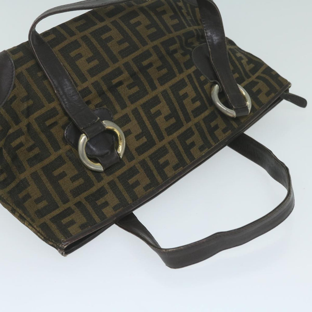 FENDI Zucca Canvas Shoulder Bag 2Set Brown62974