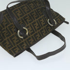 FENDI Zucca Canvas Shoulder Bag 2Set Brown62974