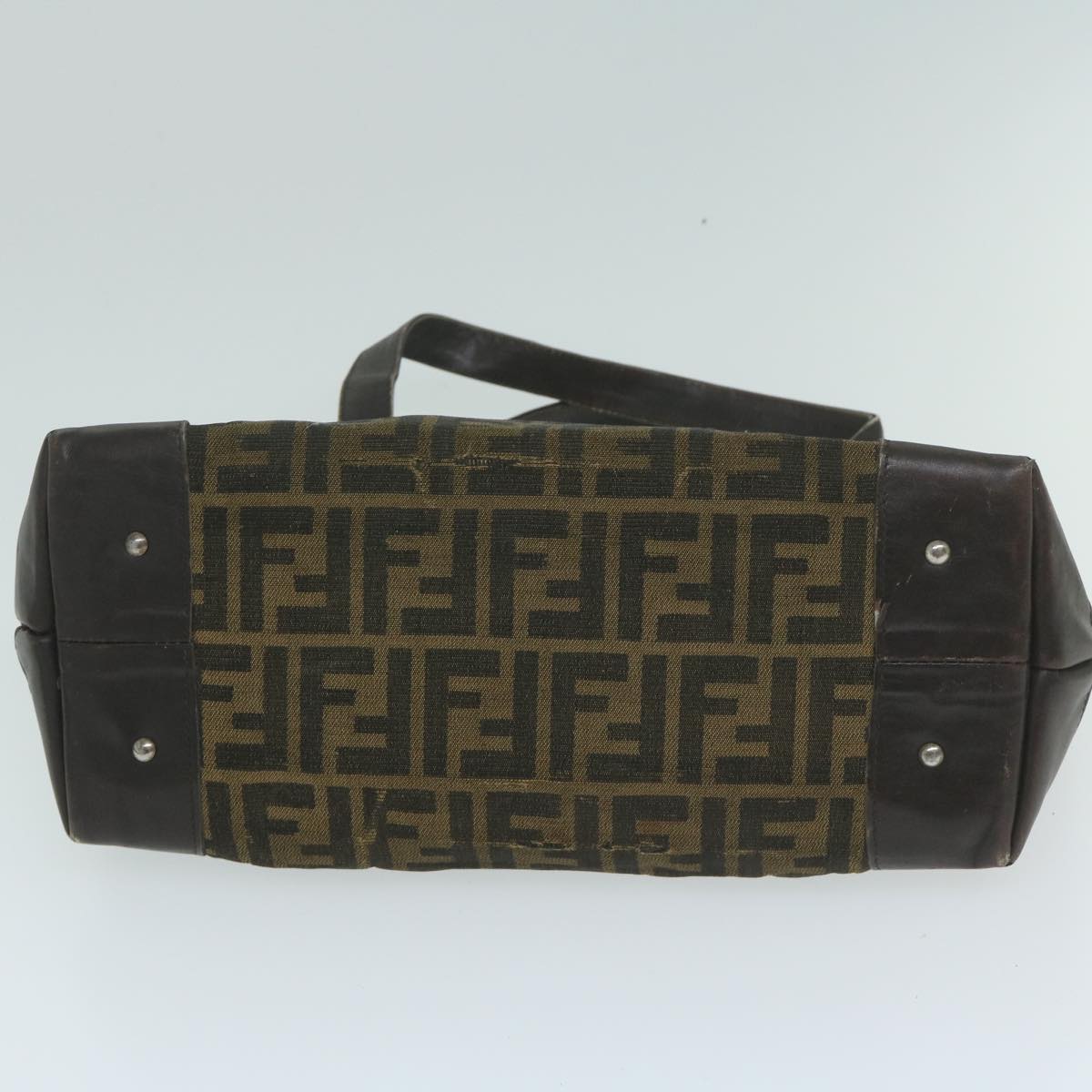 FENDI Zucca Canvas Shoulder Bag 2Set Brown62974