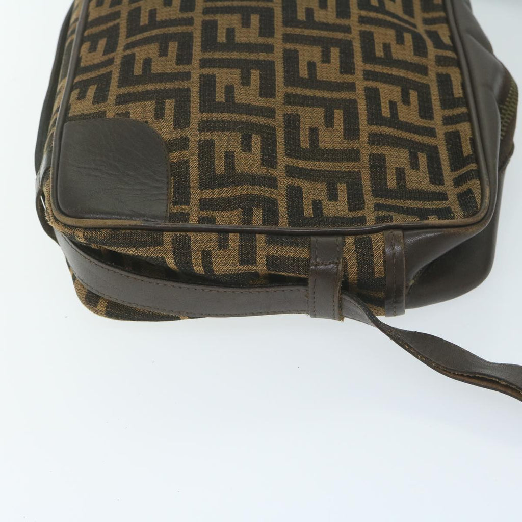 FENDI Zucca Canvas Shoulder Bag 2Set Brown62974