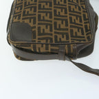 FENDI Zucca Canvas Shoulder Bag 2Set Brown62974