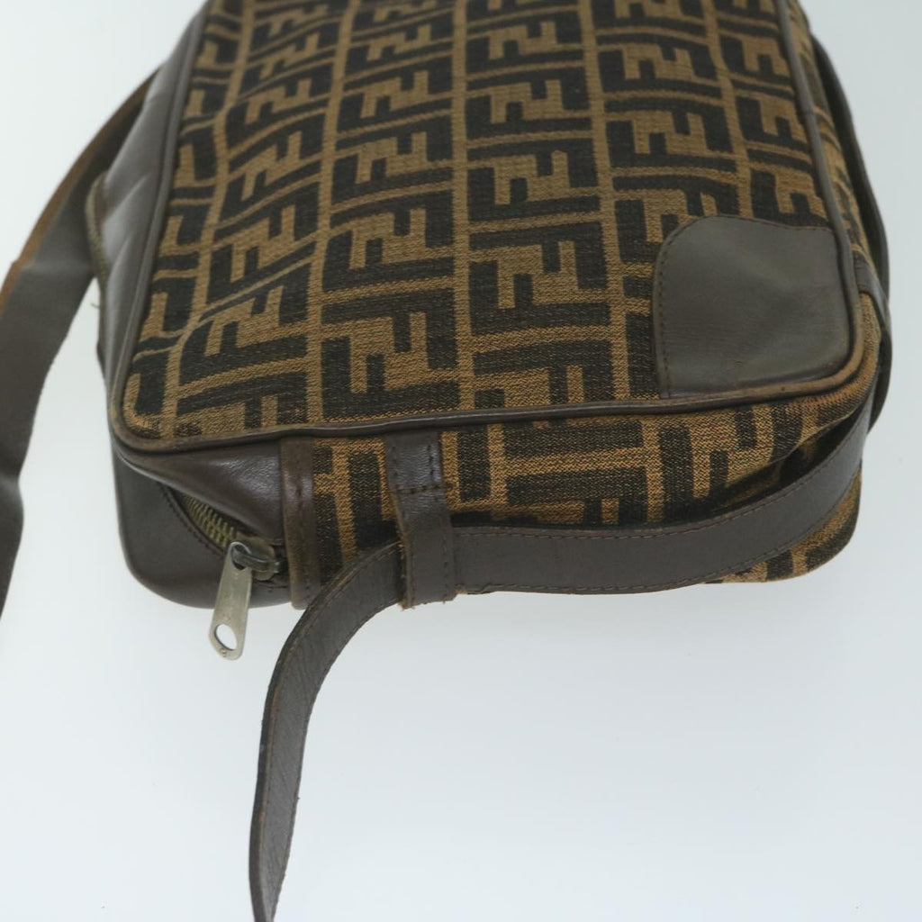 FENDI Zucca Canvas Shoulder Bag 2Set Brown62974