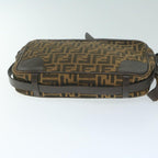 FENDI Zucca Canvas Shoulder Bag 2Set Brown62974