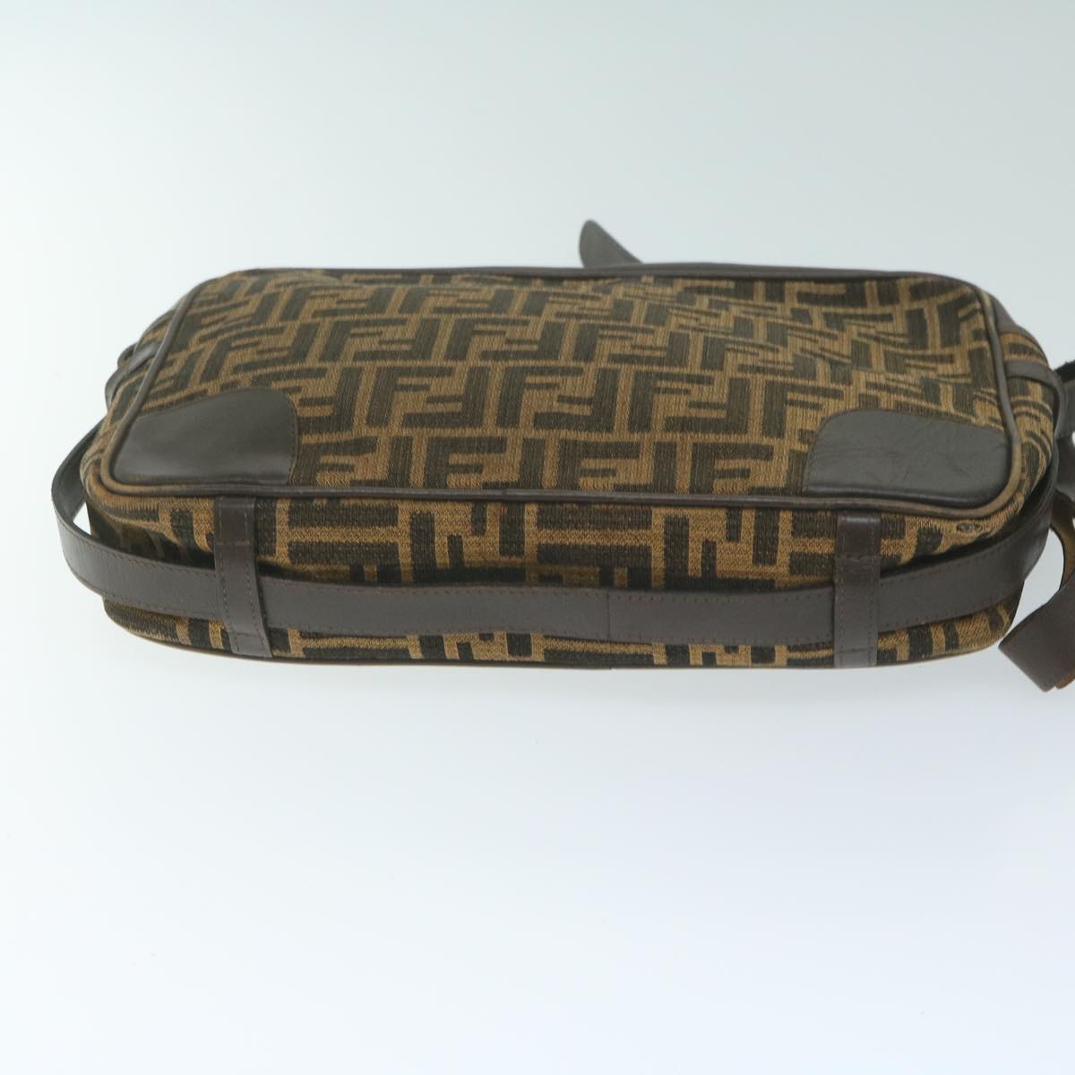 FENDI Zucca Canvas Shoulder Bag 2Set Brown62974