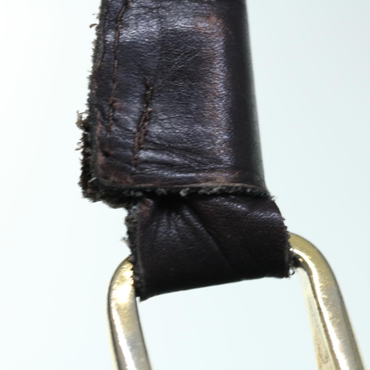 FENDI Zucca Canvas Hand Bag 2way Black Brown62975